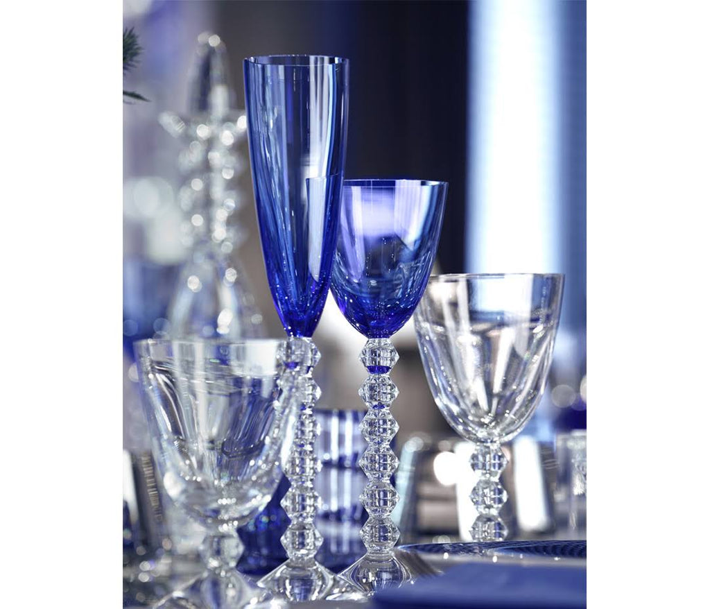 Blue Wine Glass Set of 2 D254