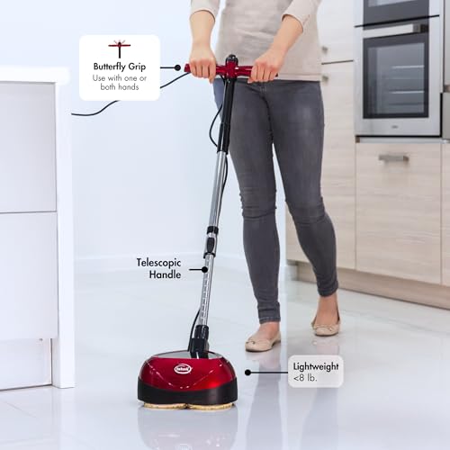 Red Lightweight Floor Cleaner and Polisher P97987