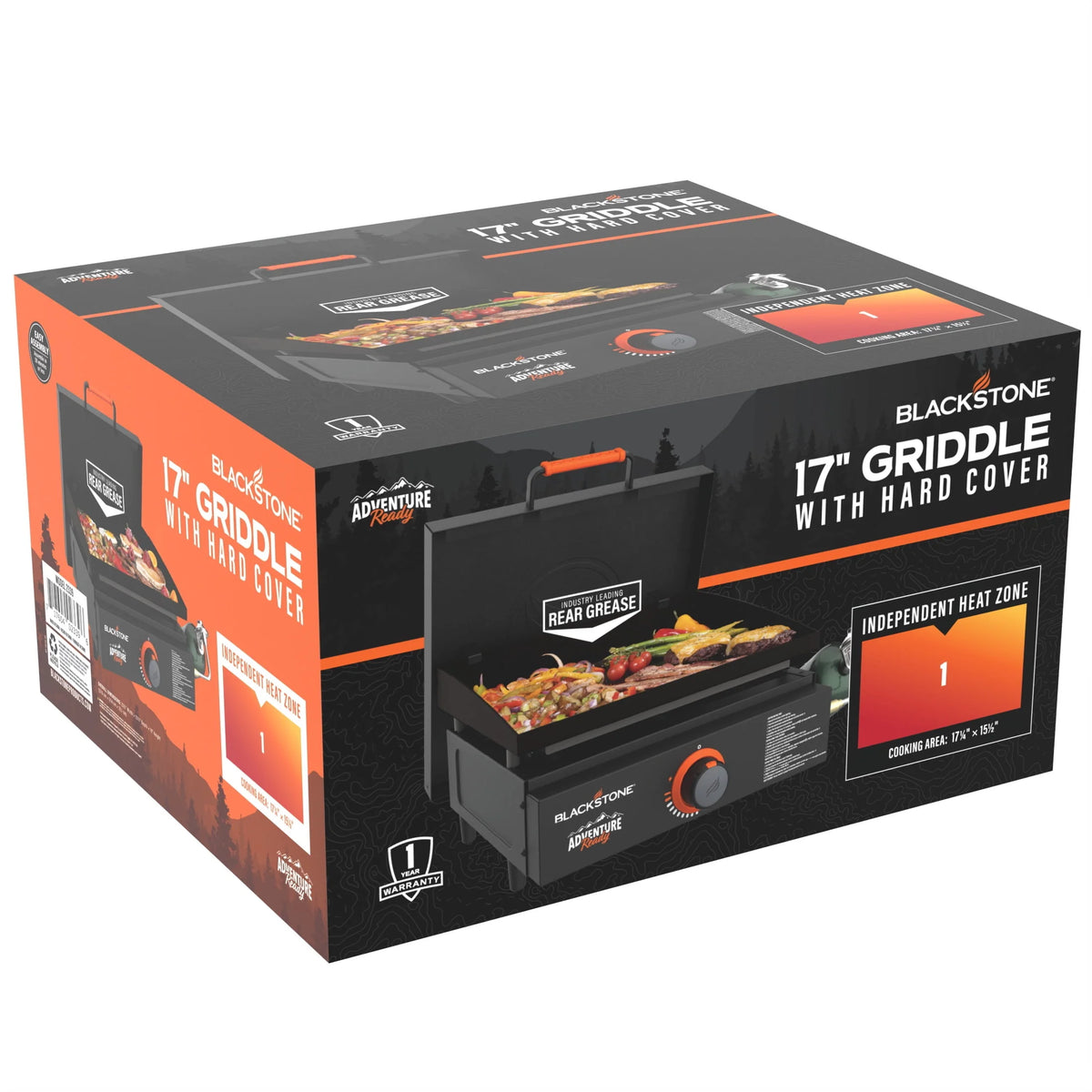 17” Propane Griddle with Hard Cover O997571