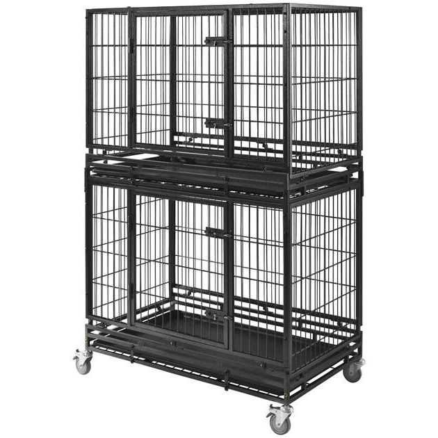 Heavy Duty Steel Single Door Dog Crate B319664