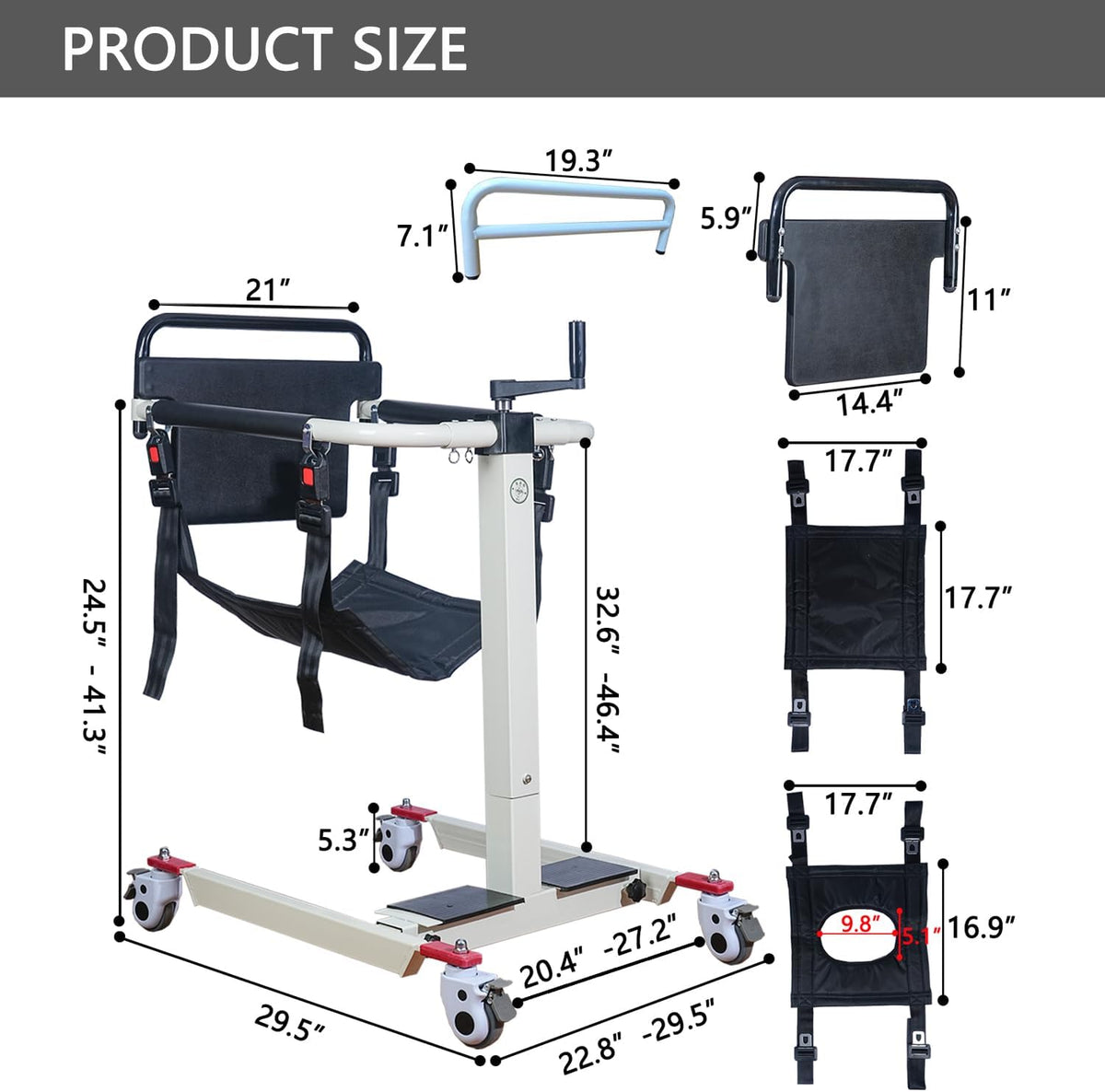 Patient Lift Transfer Chair A502209