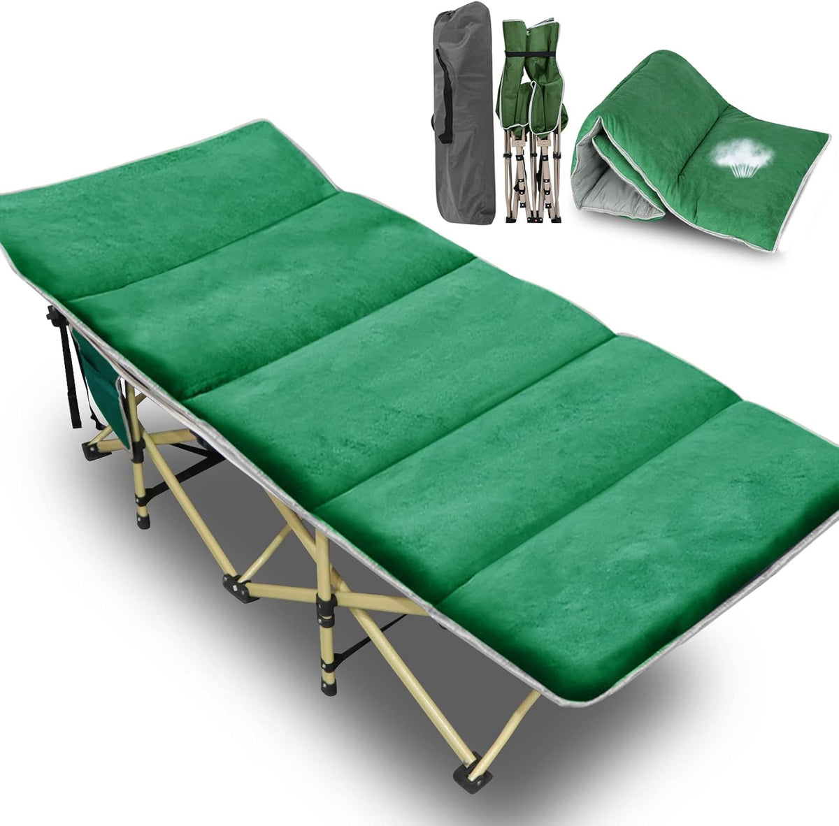 Folding Camping Cot with Carry Bag V3130