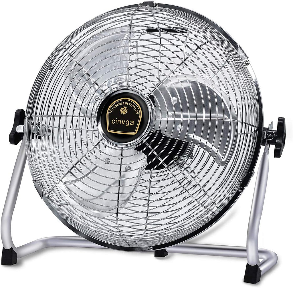 Cordless Rechargeable Floor Fan with USB Output P381