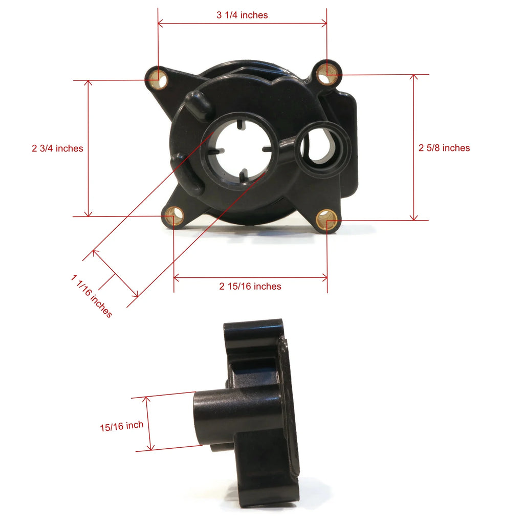 Water Pump Impeller Kit For 1987 Evinrude 50 HP Boat Motor J3270