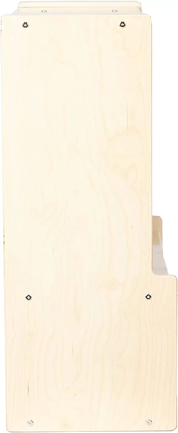 Wooden 3-Section Coat Locker Cubby Rack Q931349