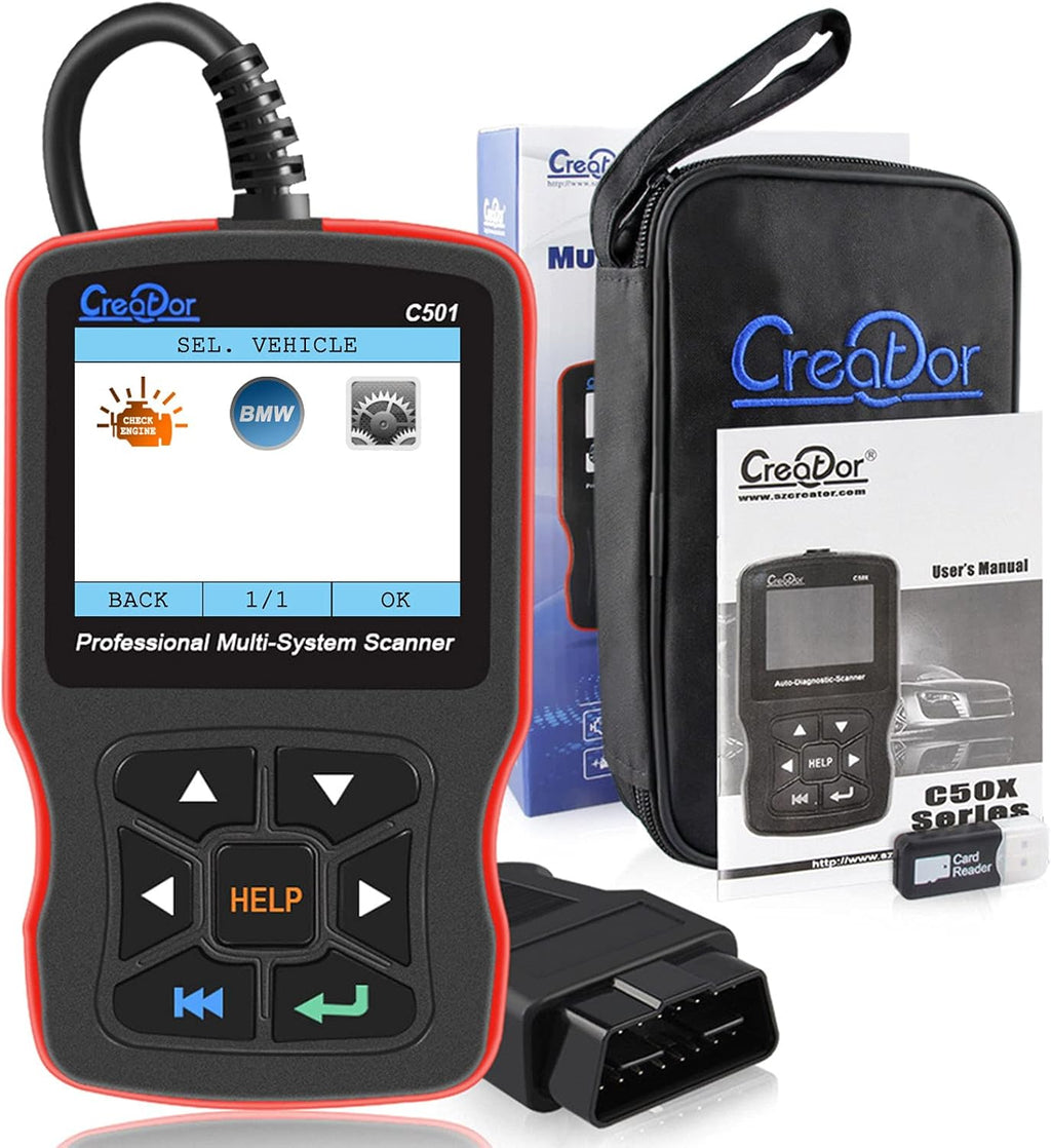 OBD2 Scanner Multi System Scan Tool D82306