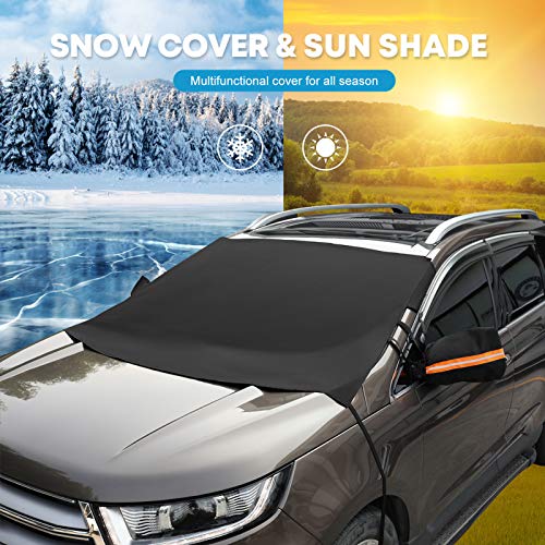 600D Windshield Cover with Side Covers 76 x 49 inches N44927