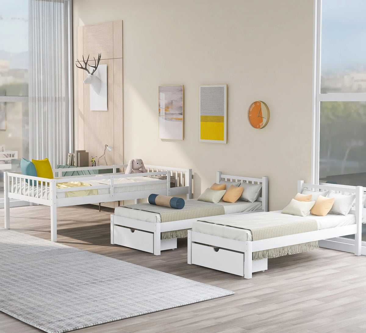 Triple Bunk Bed X7363