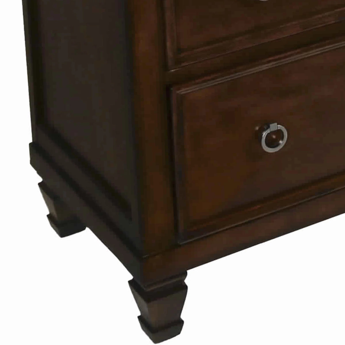 Brown 5 Drawer Wooden Chest Z55518