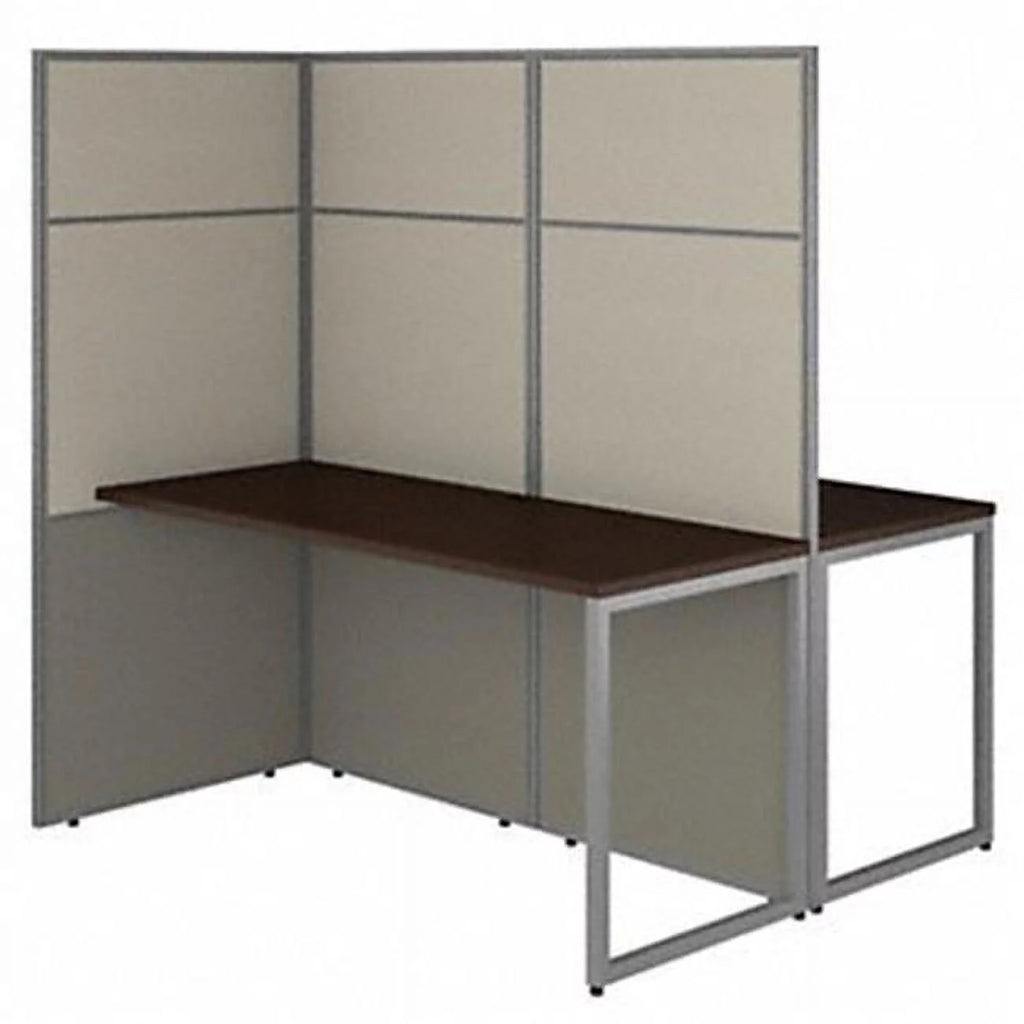 60W 2 Person Cubicle Desk with 66H Panels H597462