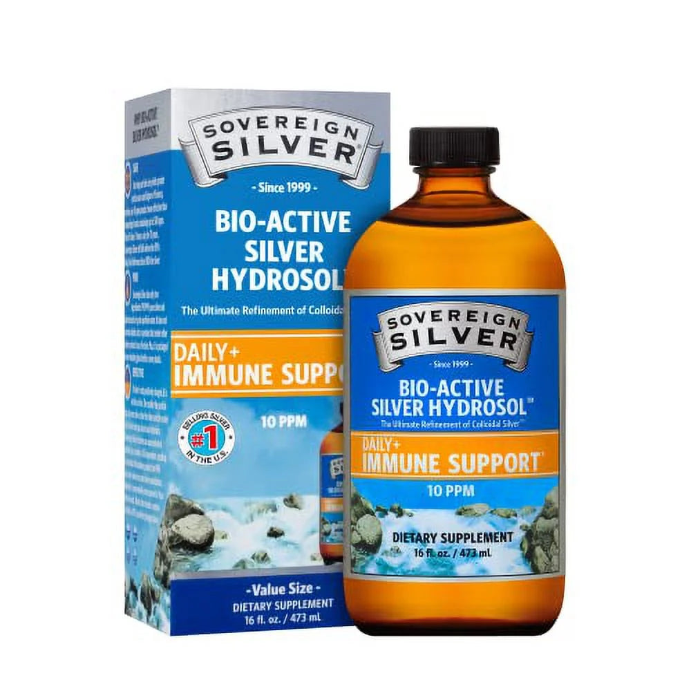 Bio-Active Silver Hydrosol - 10 ppm, 16oz (473mL) P157