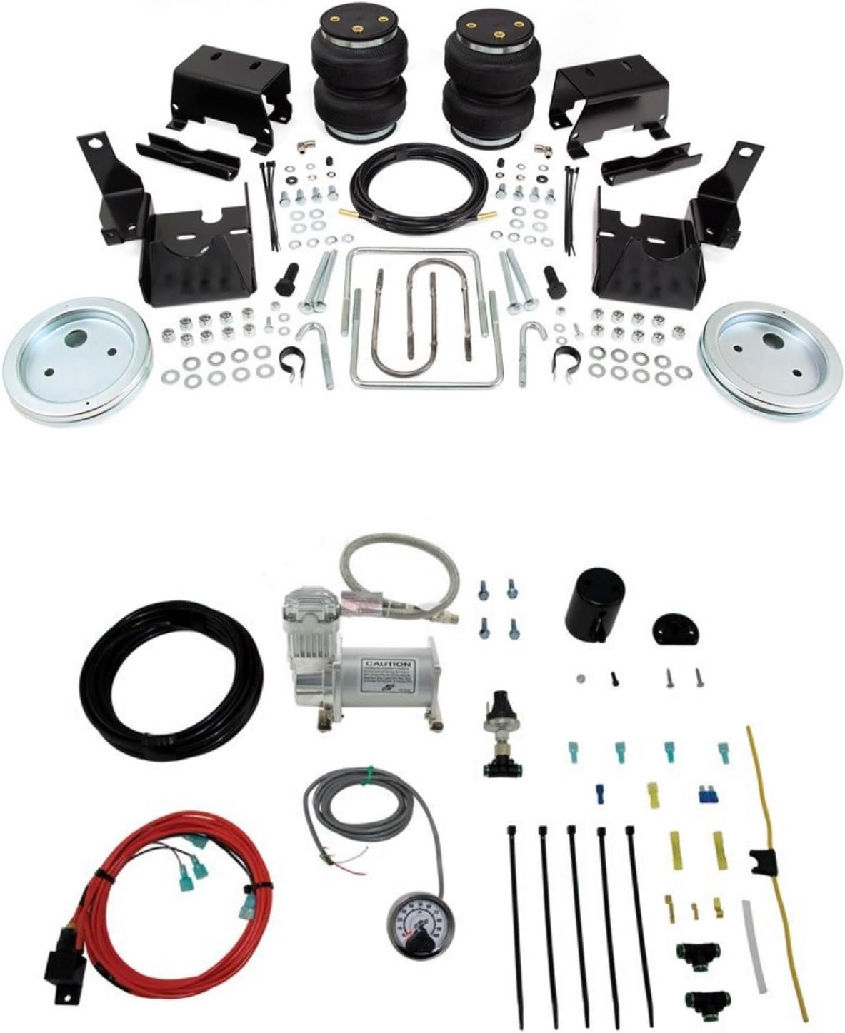 Rear Load Lifter 5000 Series with Load Controller Single Compressor Kit System I9899
