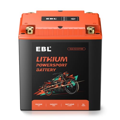 12V 18Ah Lithium Motorcycle Battery with BMS I706