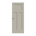 36 in. x 80 in. Desert Sand Painted Right-Hand Molded Composite MDF Single Prehung Interior Door C505