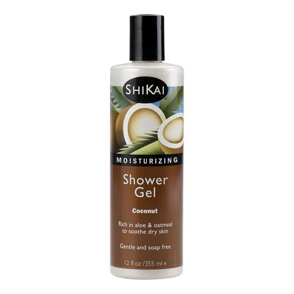All Natural Moisturizing Coconut Shower Gel 12 Oz 6 Pack I44321