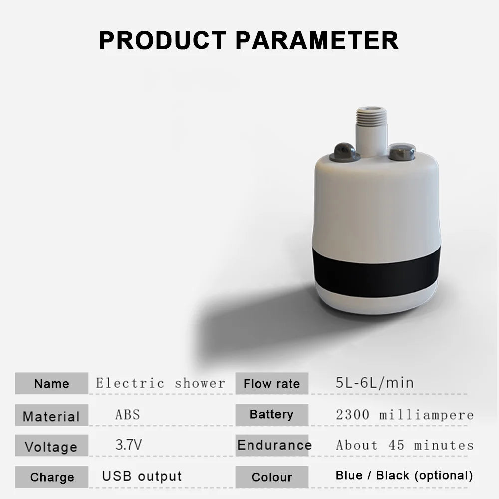 Portable Rechargeable Camping Shower F10268