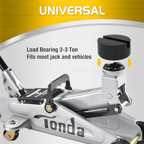 Universal Rubber Floor Jack Pad Adapter (2 Pack) L122433