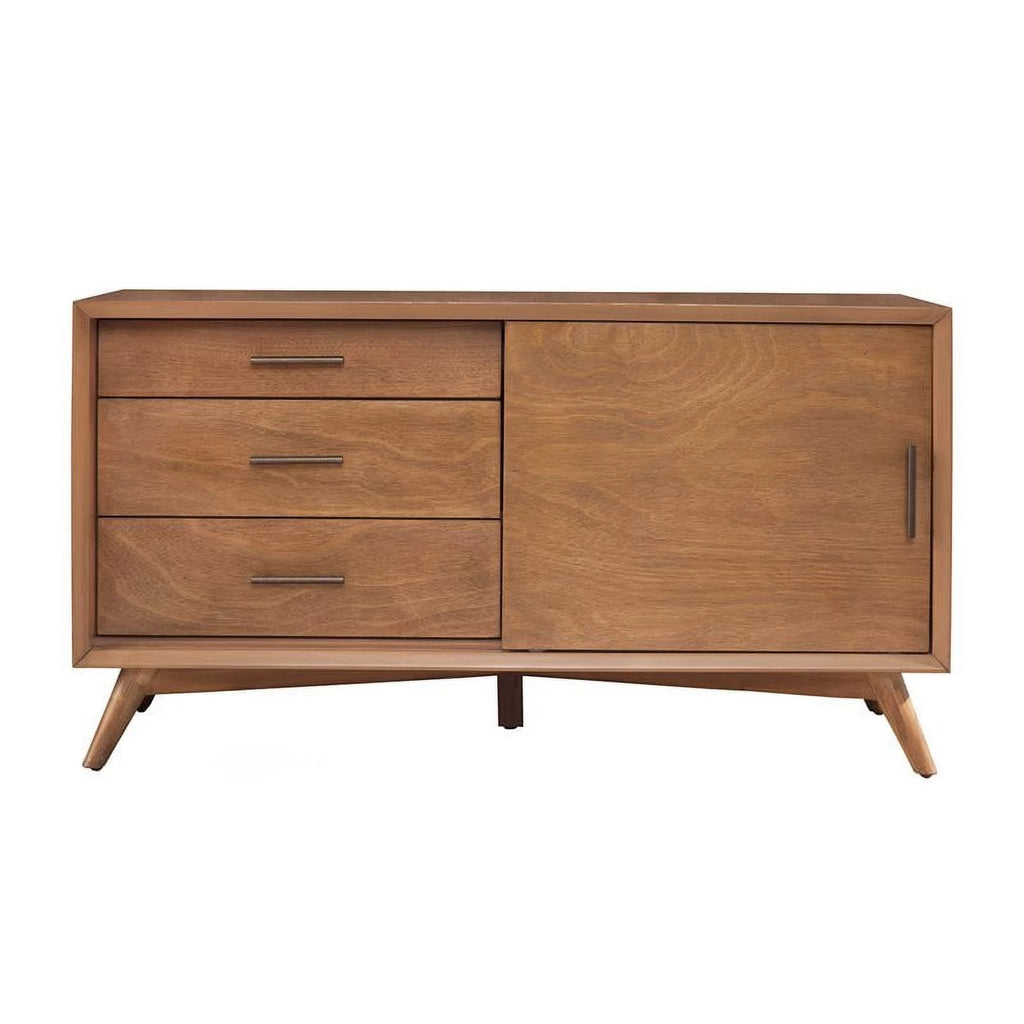 3 Piece Set with TV Console Panel Bed & Nightstand F3355