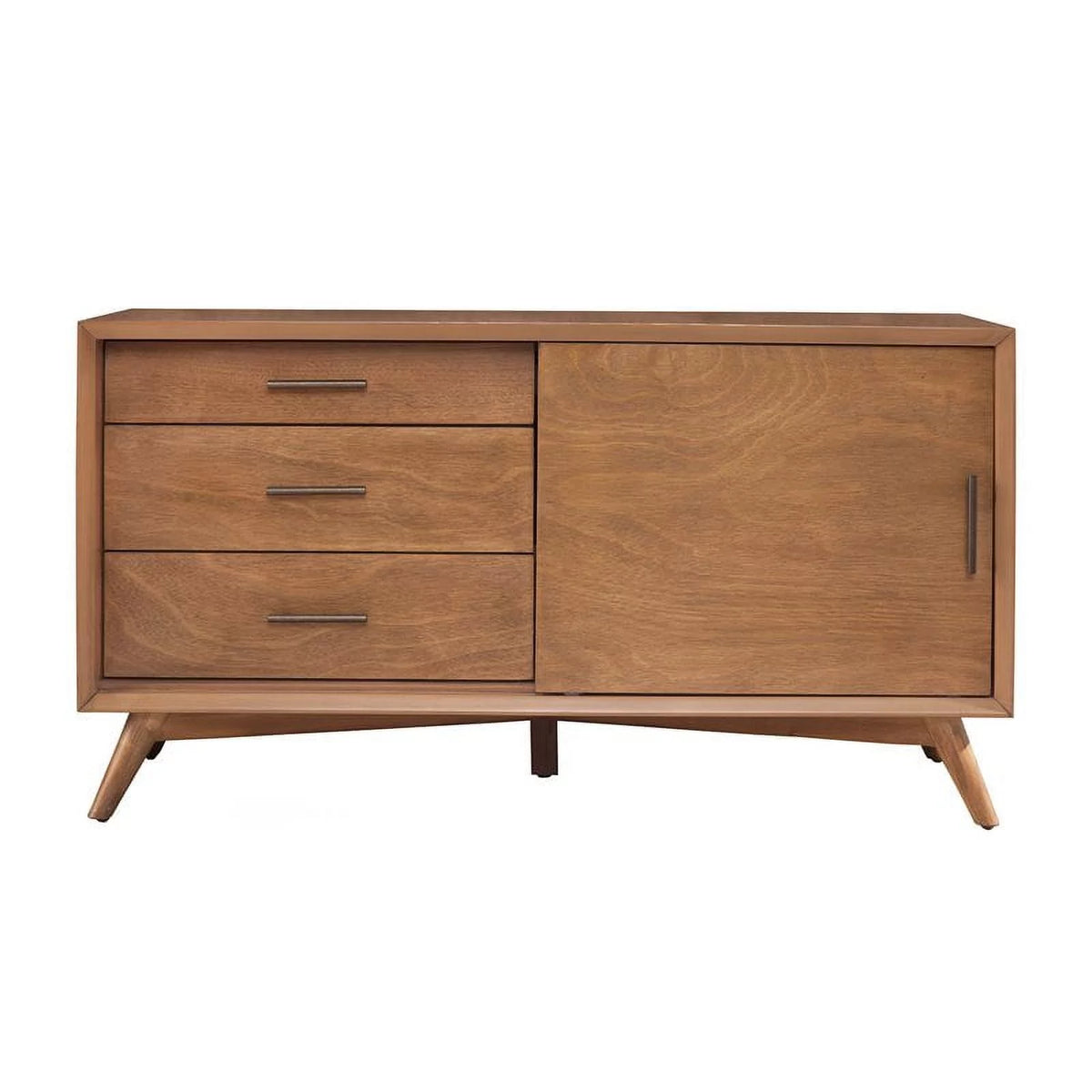 3 Piece Set with TV Console Panel Bed & Nightstand F3355