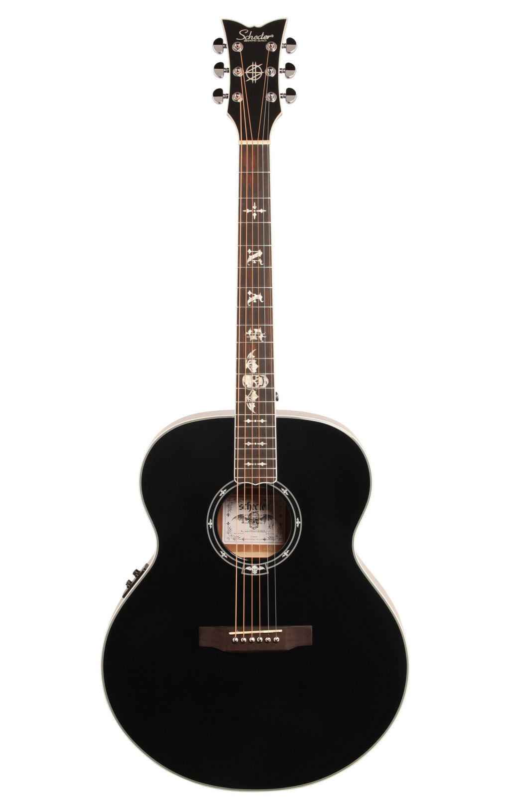Gloss Black Acoustic Guitar I92207