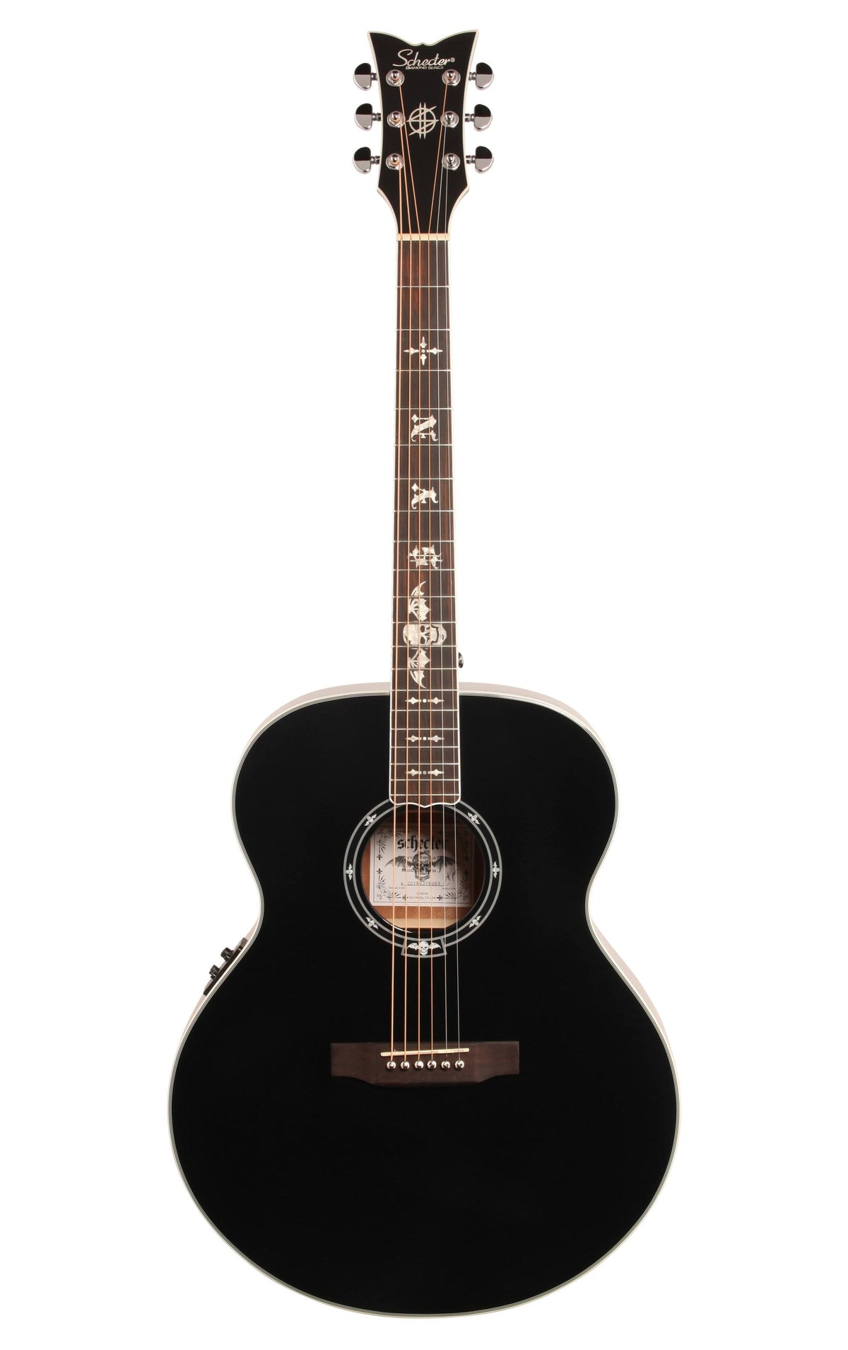 Gloss Black Acoustic Guitar I92207