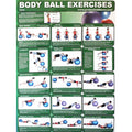 Core Body Ball Exercise Chart I626