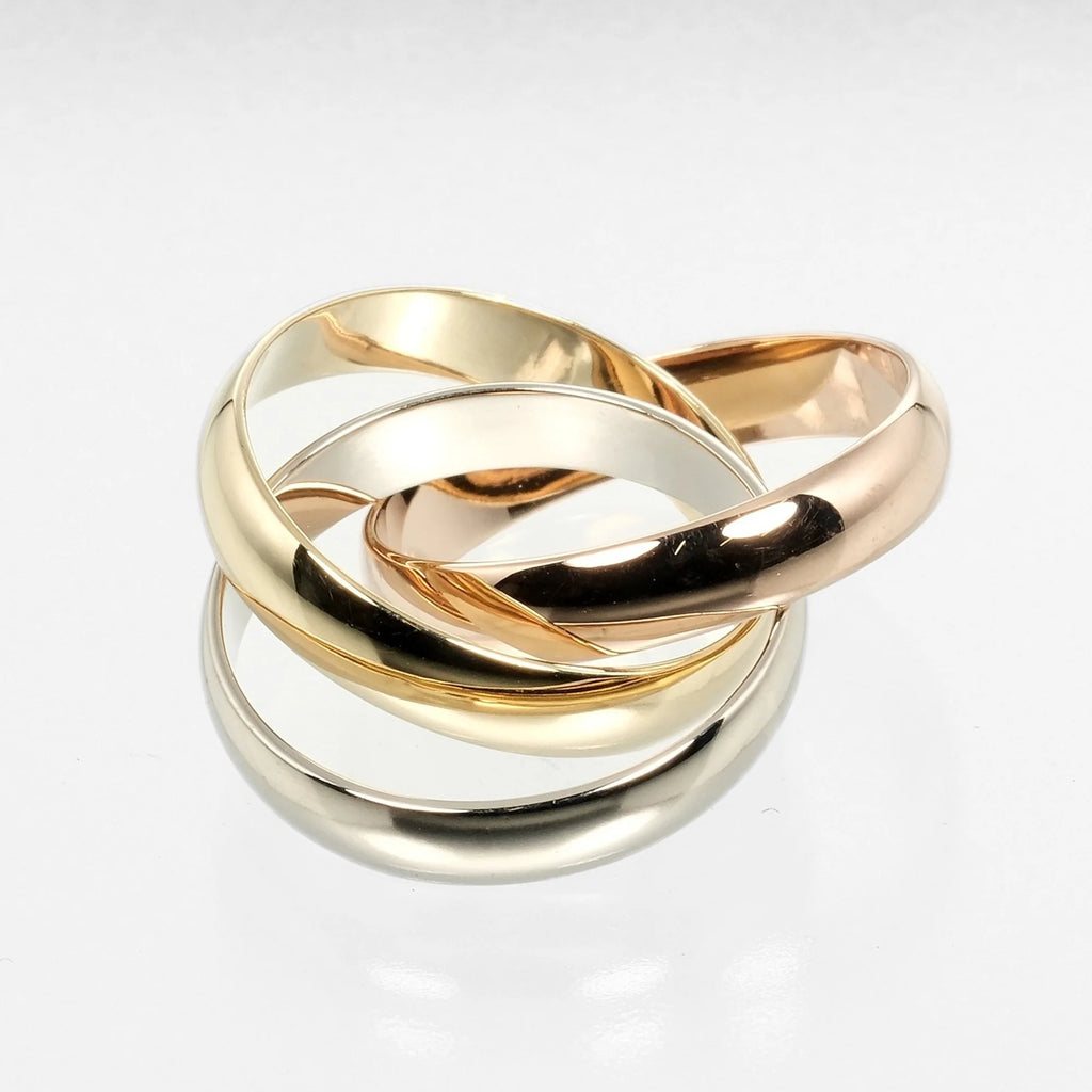 Trinity Ring K18 Gold M726