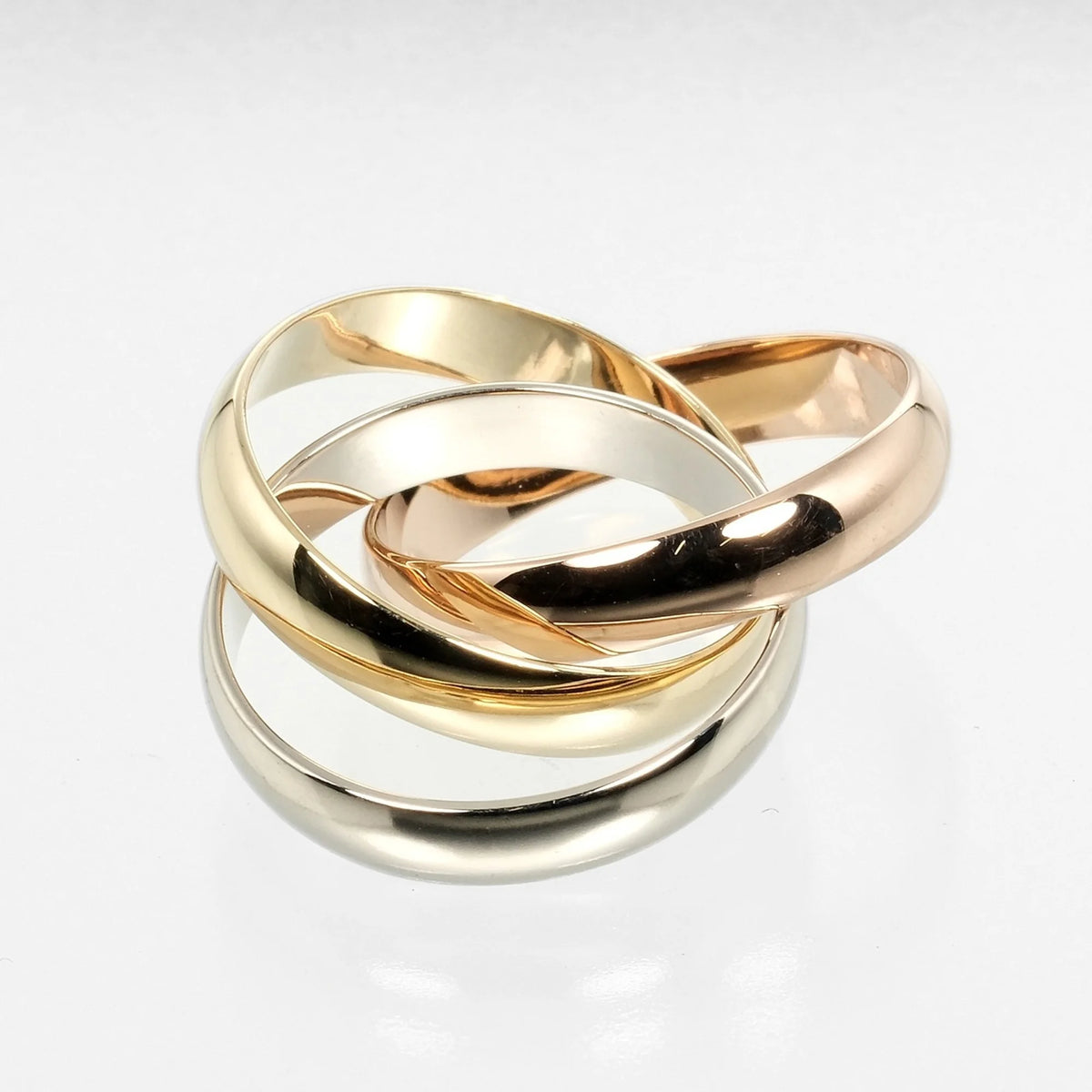 Trinity Ring K18 Gold M726