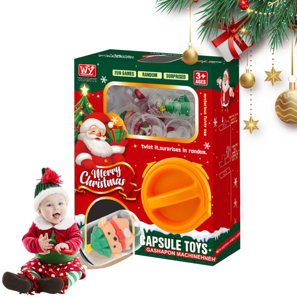 Christmas Toy Vending Machine with 6 Christmas Toys U7338