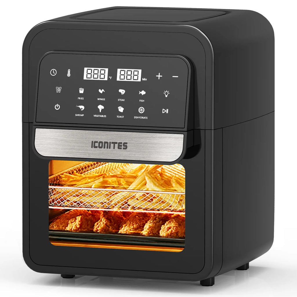 8-in-1 6.5 Quart Air Fryer Oven with Digital Touch-Screen X572