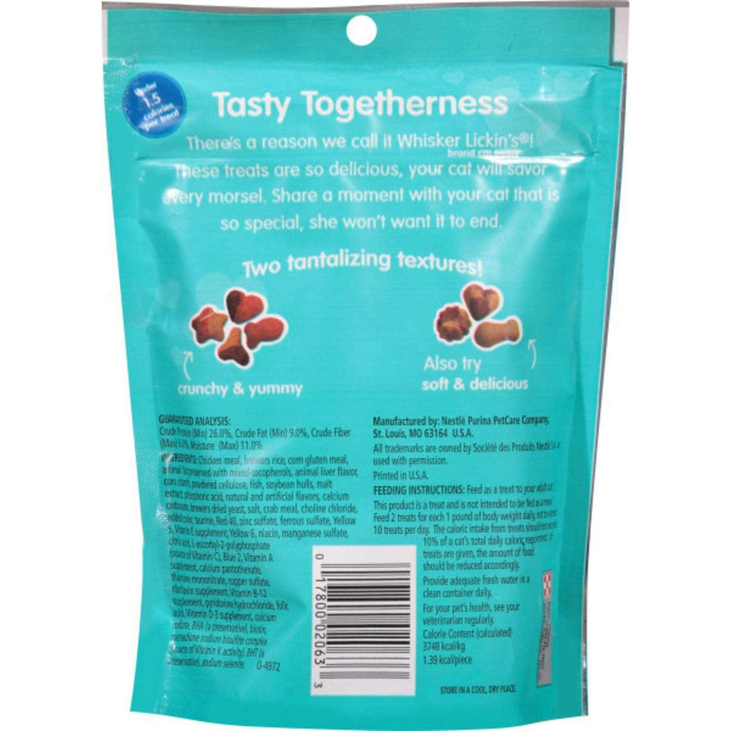 Chicken & Seafood Flavors Crunchy Cat Treats J3635