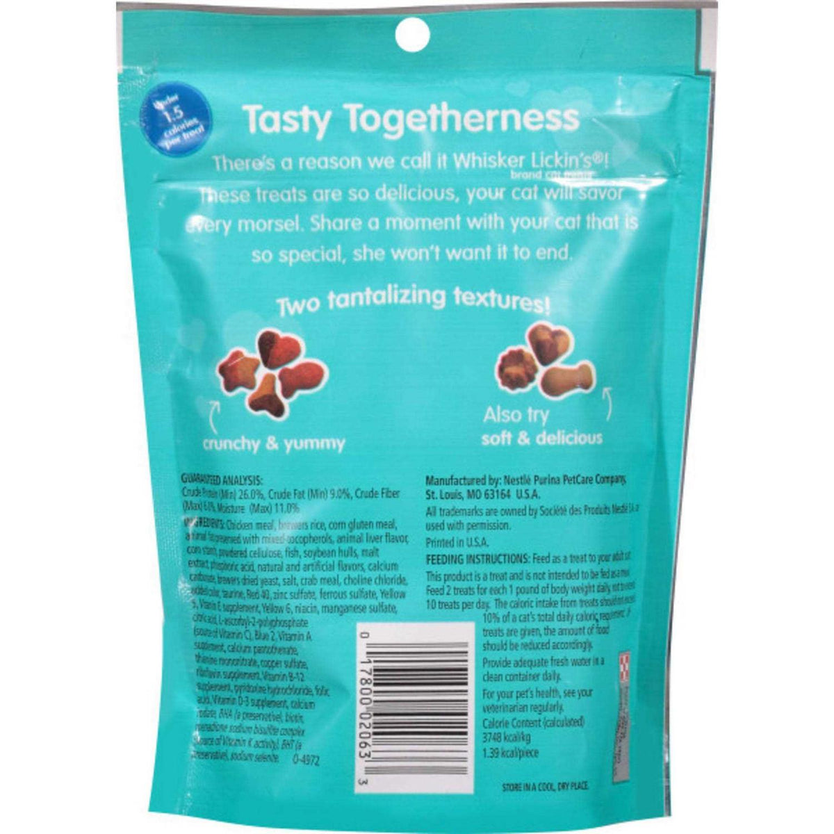 Chicken & Seafood Flavors Crunchy Cat Treats J3635