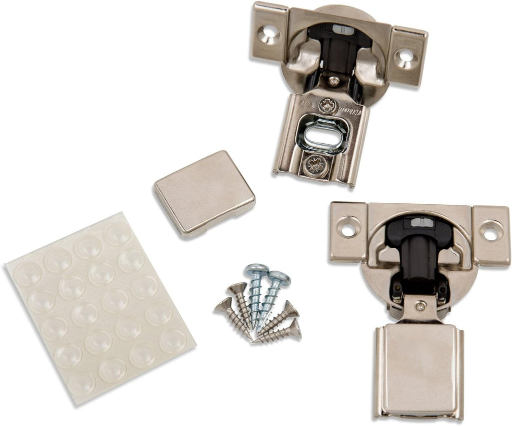 20 Pack 1/2 Overlay Soft Close Hinge 105° Blumotion with Screws H238
