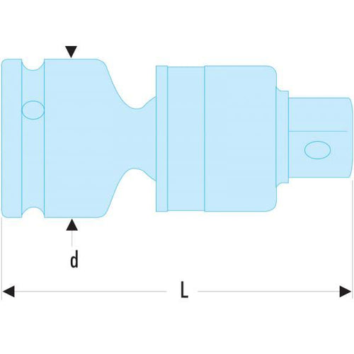 1 1/2x22 Impact Universal Joint R6719