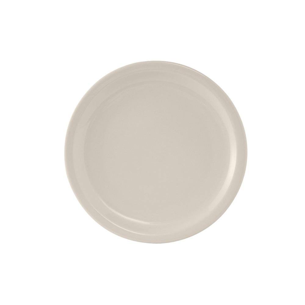 9 inch Plate Narrow Rim in Eggshell American White, Case of 24 E818153