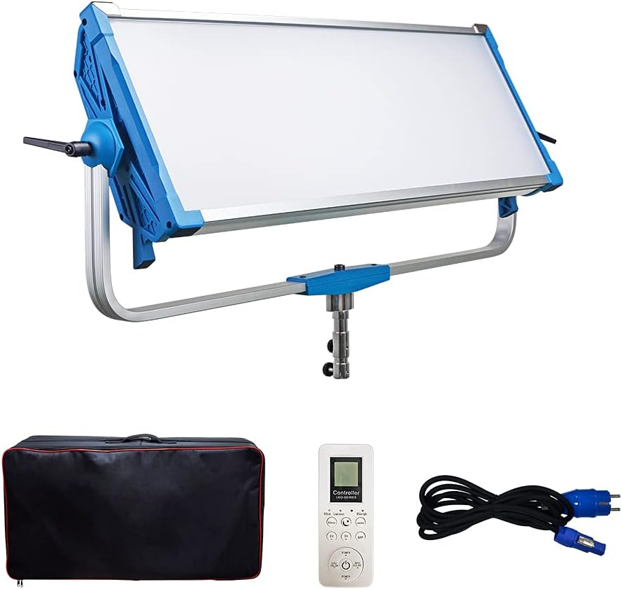 500W LED Video Panel Soft Light with DMX Wireless Remote and Carry Bag Y357031