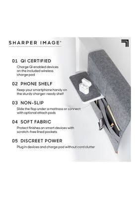 Grey Bedside Caddy O920