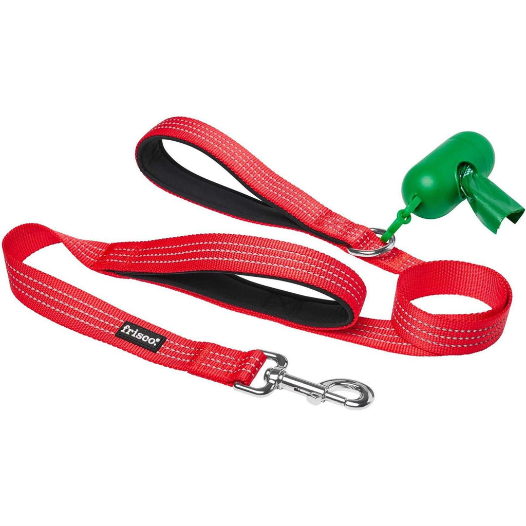 Traffic Leash with Dual Padded Handles & Poop Bag Dispenser M547143