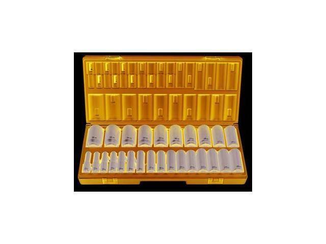 1/2in Dr. 26 pc. 12 Point Deep Length Metric Set O9684