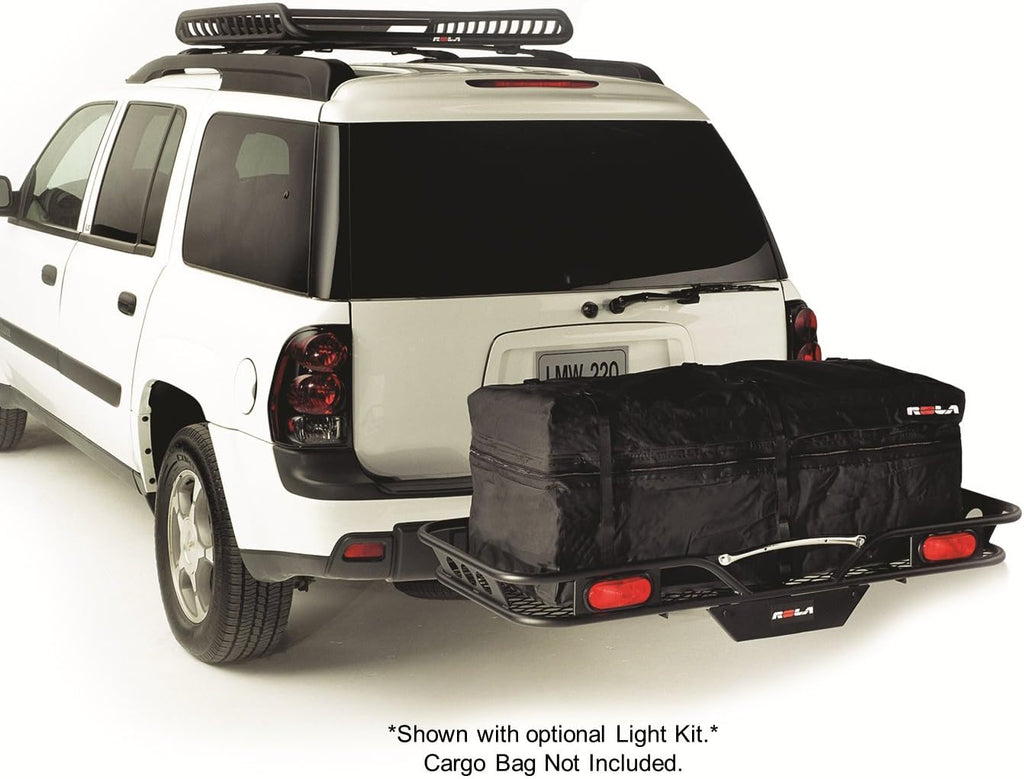 Steel Cargo Carrier Hitch-Mount Basket S5077