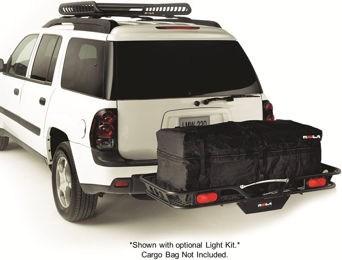 Steel Cargo Carrier Hitch-Mount Basket S5077