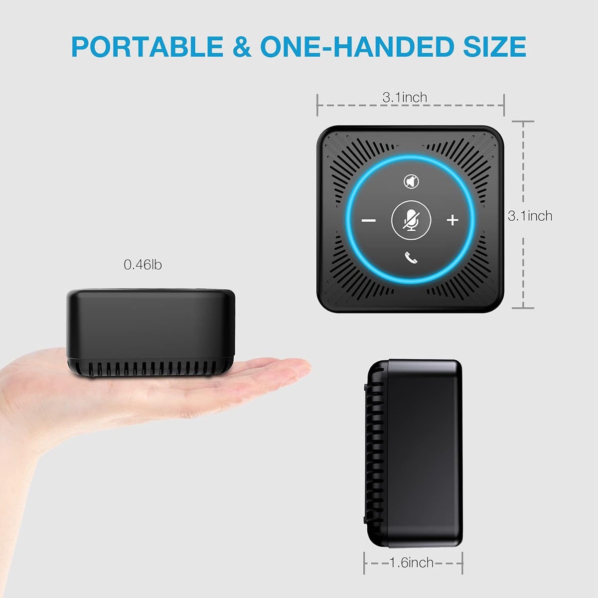 USB Speakerphone with Microphone Q355419