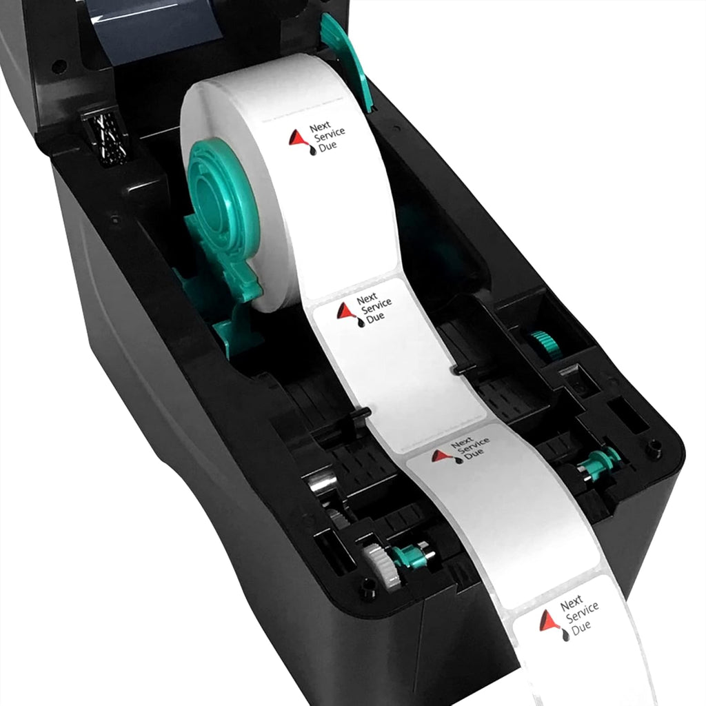 Car Check Service Reminder Printer Kit with Ink & 500 Stickers I7826