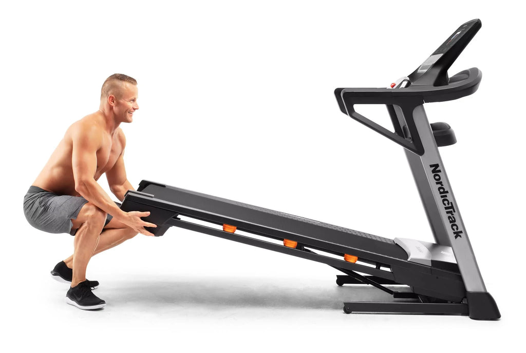 T 7.5 S Treadmill with 7” Tilting Touchscreen D596