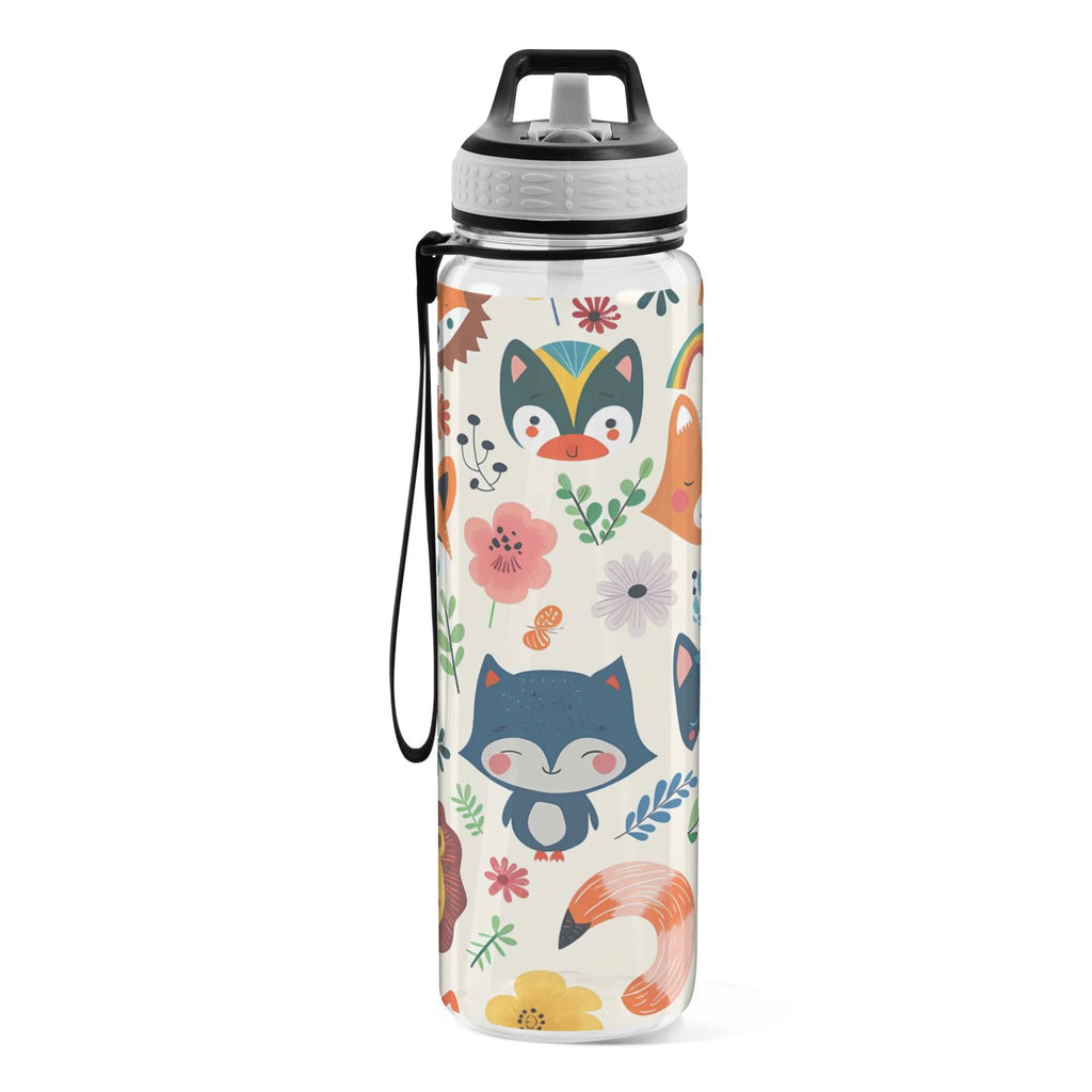 32oz Tritan Sports Water Bottle with Straw O2848