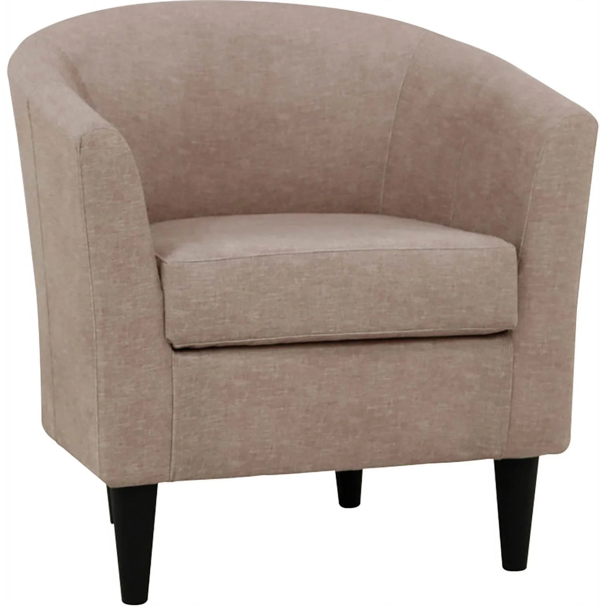 Dusty Rose Pink Fabric Club Chair X557