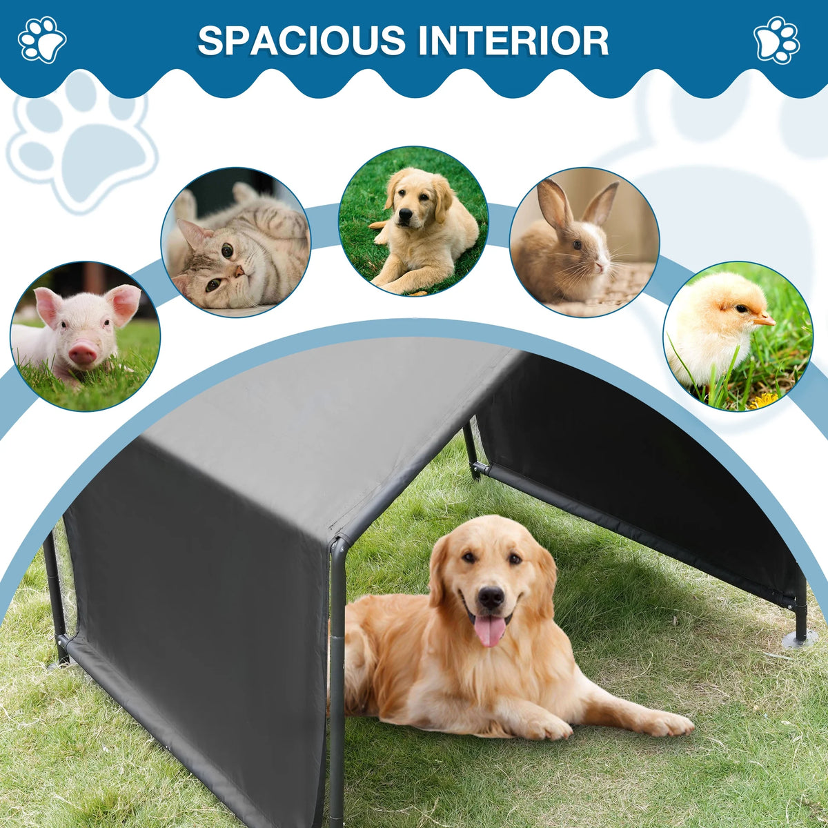 Waterproof Dog Shade Shelter P731707