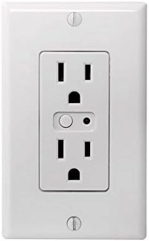 White Single Wall Outlet S18057