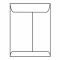 8-3/4 inch x 11-1/2 inch White Center Seam Catalog Envelopes (Box of 500) M715