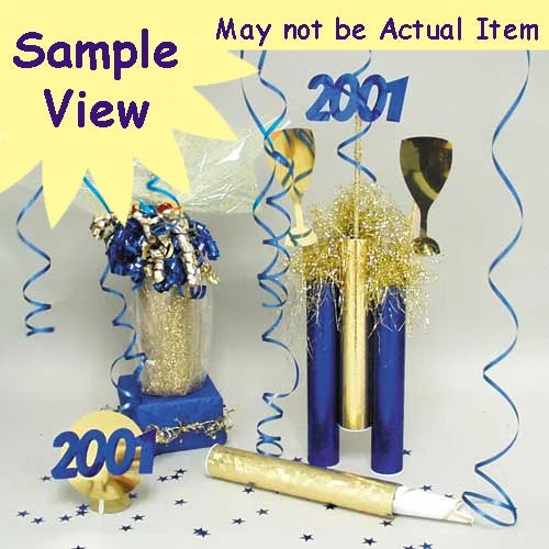 Confetti Champagne Bottle Gold 8 oz S6177
